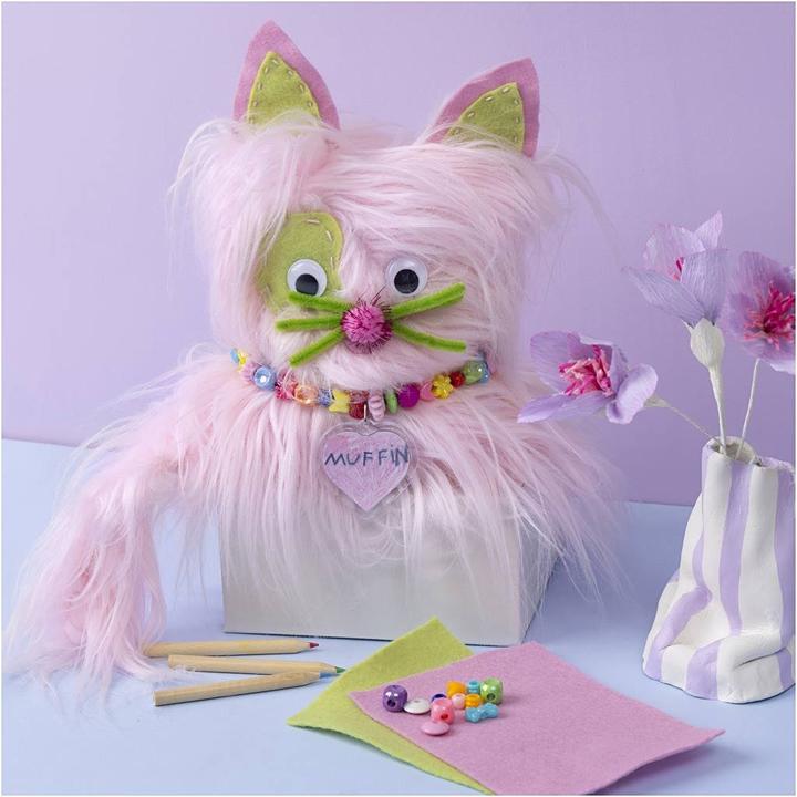 Immagine prodotto Creativ Company Craft Kit Sewing - Cat - assorted colours (977882)