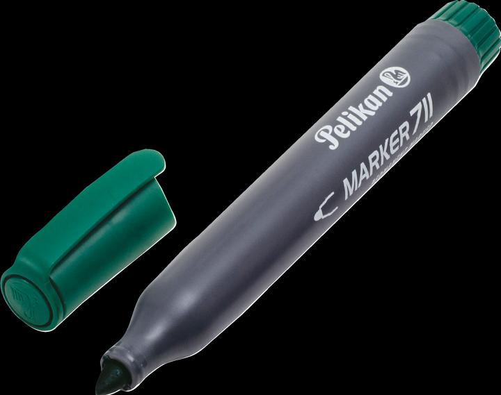 Produktbild Pelikan 711 Permanent-Marker (e) (Grün, Grau, 2 mm, 10 x)