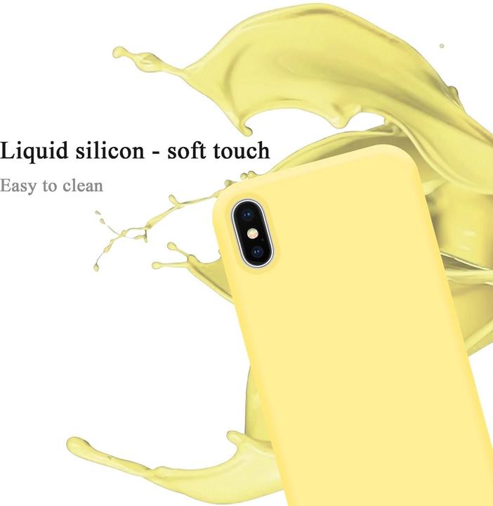 Immagine prodotto Cadorabo Copertura della cassa del silicone liquido TPU (Apple iPhone X)