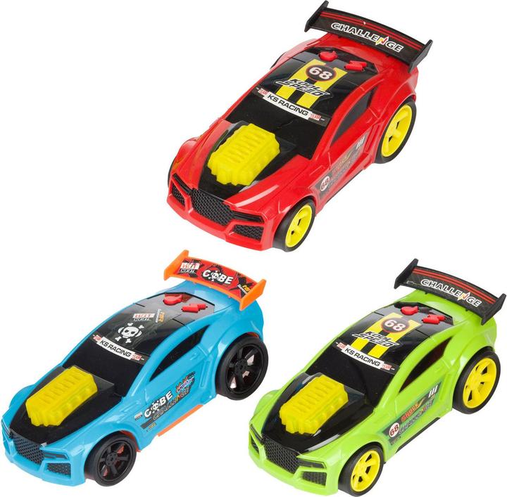 Actual product image Toi-Toys Vehicool rally car with light and sound