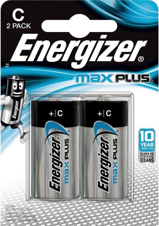 Actual product image Energizer Max Plus Alkaline (2 pcs., C)