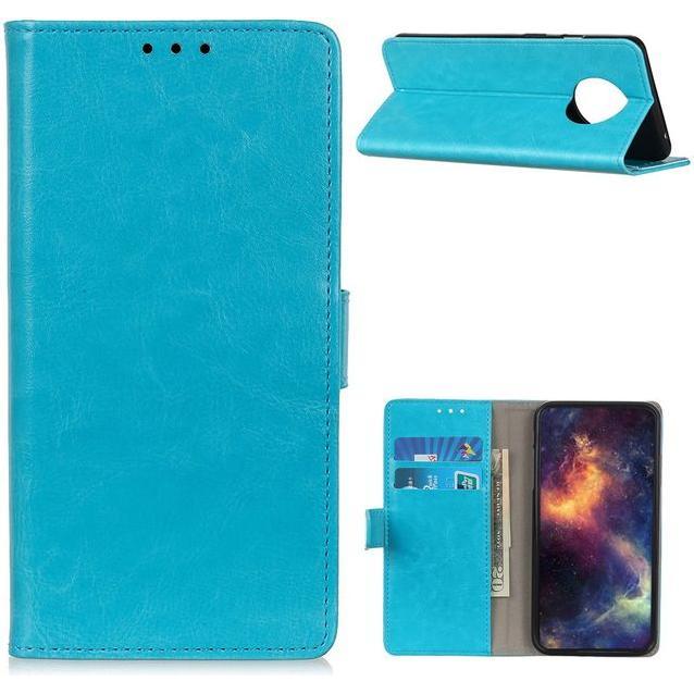 Thumbnail - MU Classic Crazy Horse Leder Bookcover Series (Huawei Mate 40), Smartphone Hülle, Blau