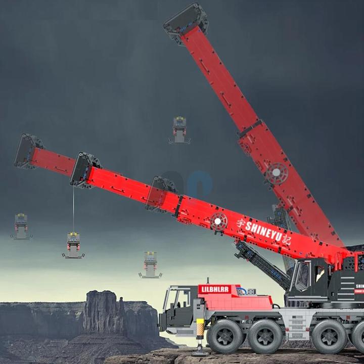 Actual product image Happy Build Mobile crane
