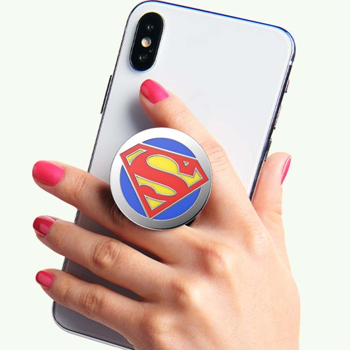 Produktbild PopSockets PopGrip Luxe Enamel Superman