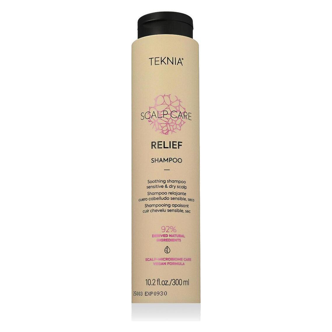 Lakmé, Shampoo + Conditioner, Lakme Teknia Relief Kalmerende Shampoo 10.2oz (Vloeibare Shampoo, 300 ml)
