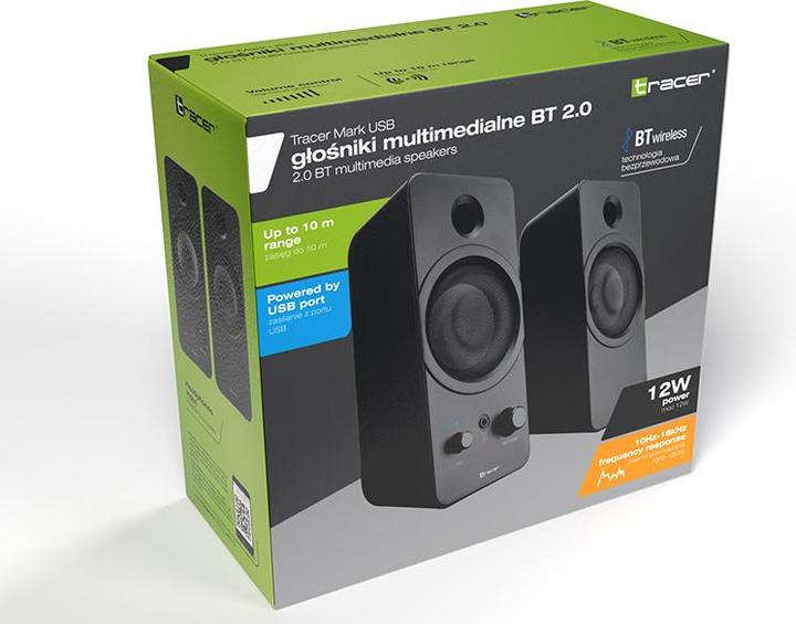 Produktbild Tracer TRAGLO46370 Speakers 2.0 Mark USB BLUETOOTH