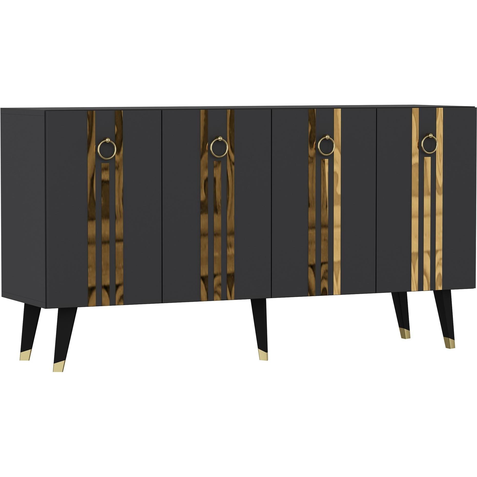 Kalune Design, Kommode + Sideboard, Isil (150 x 80 x 40 cm)