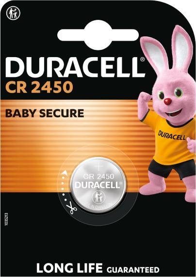 Actual product image Duracell Electronics 2450 (1 pcs., CR2450, 560 mAh)
