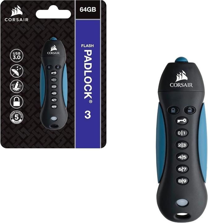 Image du produit Corsair Cadenas 3 (128 Go, USB-A)