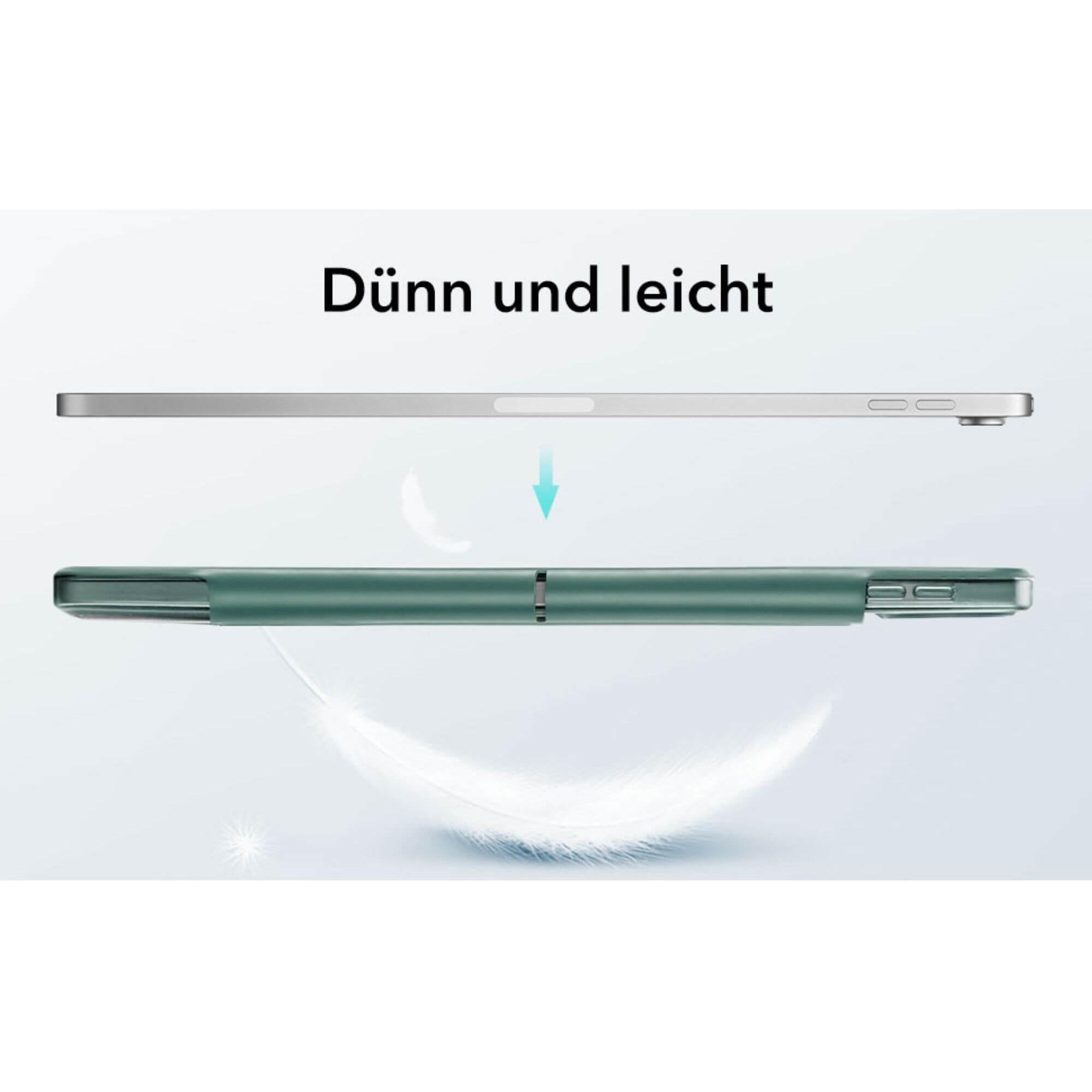 Thumbnail - ESR Ascend Trifold Case (iPad Air 13 2024 (M2)), Tablet Hülle, Grün