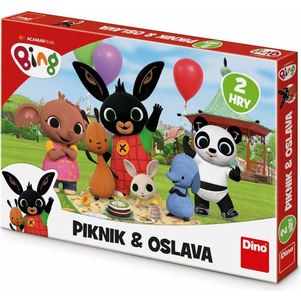 Dino Spiele Bing: Picknick und Feier