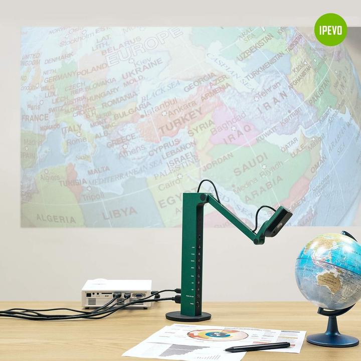 Actual product image Ipevo VZ-R HDMI/USB document camera (4K, 27 x 48 cm)