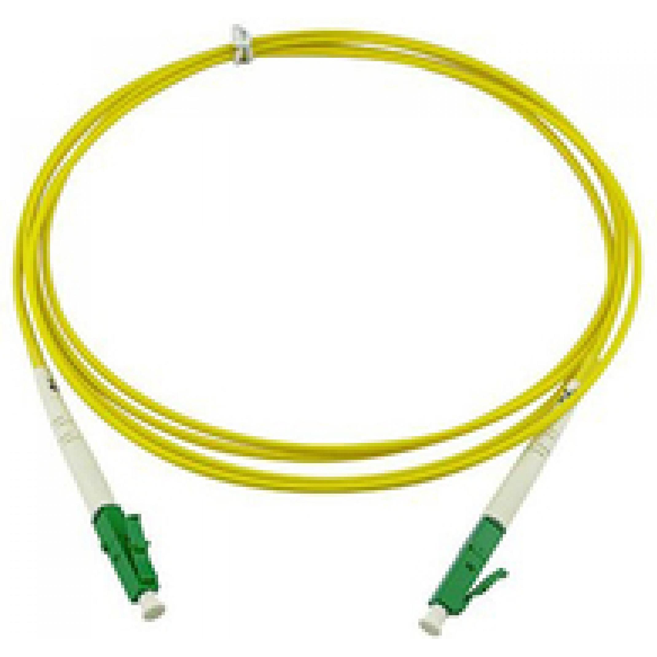 BlueOptics Simplex LWL Patchkabel LC-APC/LC-APC Singlemode 20 Meter, Transceiver, Gelb