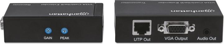 Produktbild Manhattan VGA Cat5-Extender bis 300m (Video Switch, Audio Switch)