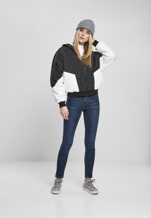 Produktbild Urban Classics Ladies Padded 2-Tone Batwing Jacket (XS)