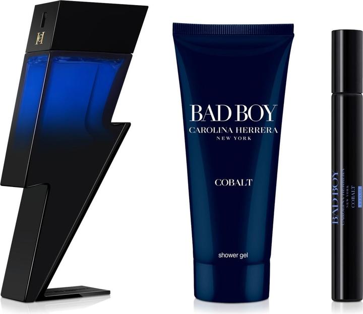 Immagine prodotto Carolina Herrera C. HERRERA BAD BOY COBALT EDP. 100ML. SP.+ S.GEL 100ML. + MINI SET 3 PEZZI (Set di profumi)