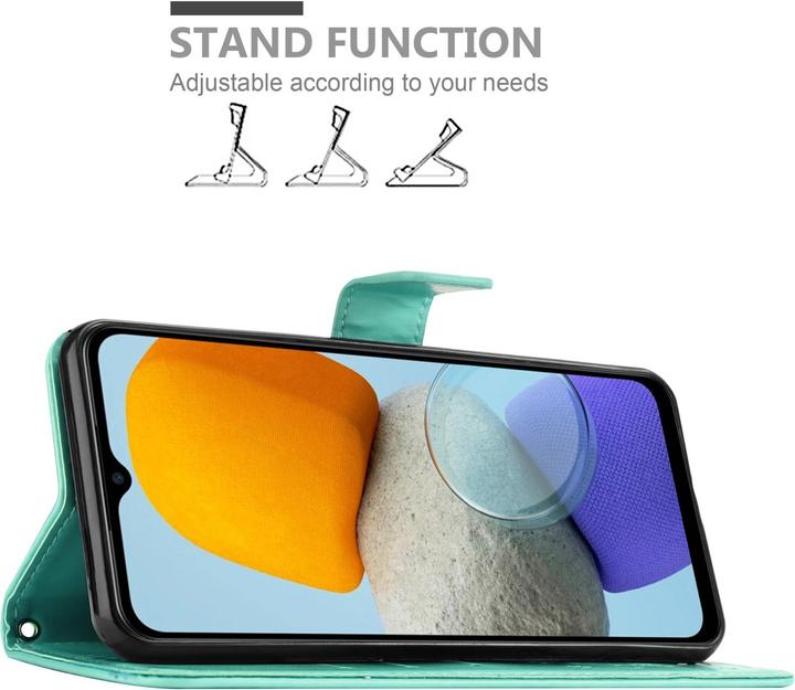 Image du produit Cadorabo Housse Flower Book pour Samsung Galaxy M23 5G (Samsung Galaxy M23 5G)