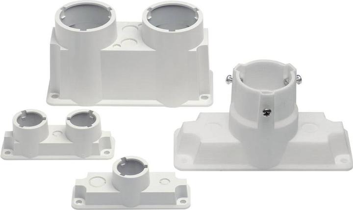 Fibox EPA 2160 SET Kabeldurchführung 1-fach Kunststoff Lichtgrau RAL 7035