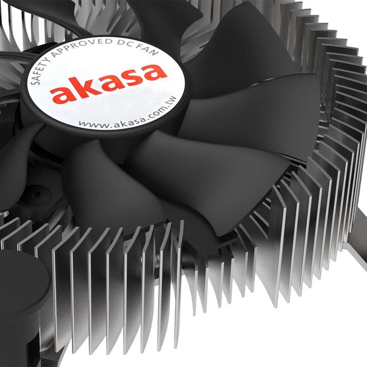 Produktbild Akasa AK-CC6602HP01 Low Profile CPU-Kühler - Sockel LGA 1700, 30 mm Höhe (29.92 mm)