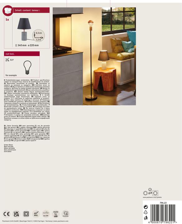 Produktbild Paulmann Neordic Tem (E27)