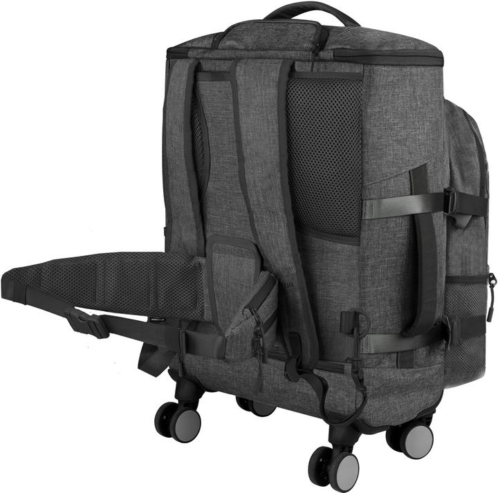 Produktbild Normani Reisetrolley mit kleinem 8L Rucksack und Hüftgurt - 9887 (47 l)