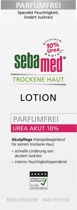Produktbild Sebamed TROCK HA PF URE10% (Körperlotion, 200 ml)