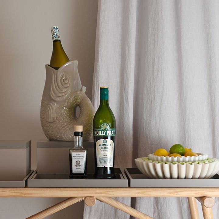 Produktbild Giftcompany Neo Tablett rechteckig grau 30cm