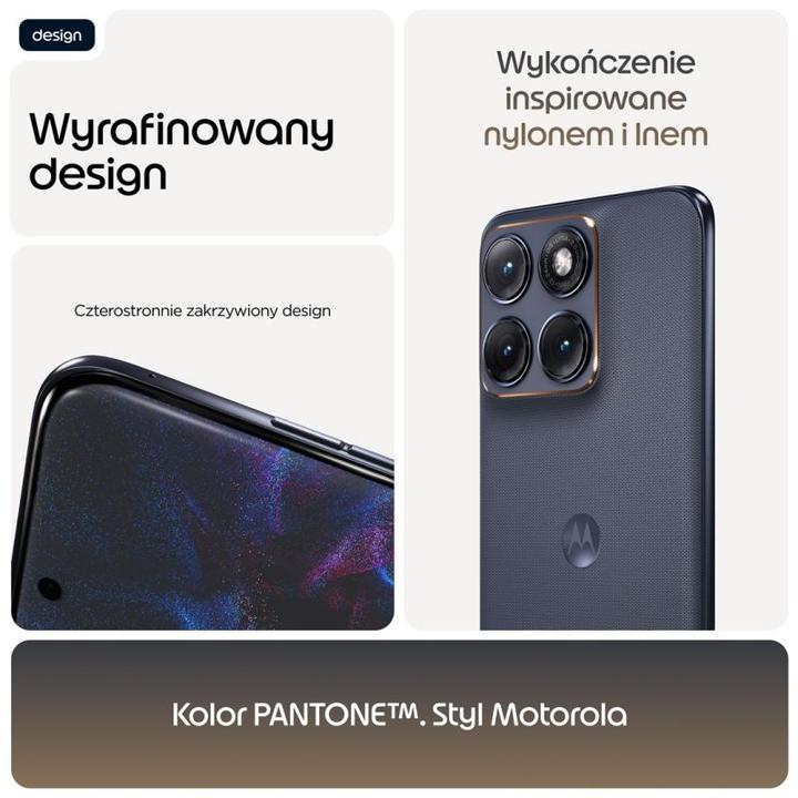 Produktbild Motorola edge 70 fusion (256 GB, Black, PANTONE Silhouette, 6.78", Dual SIM, 5G)