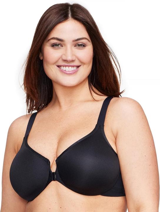 Actual product image Glamorise Wonderwire Front-Closure Posture Back Bra (42 D)