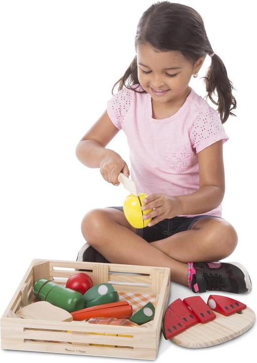 Actual product image Melissa & Doug MELISSA playset Cutting Food