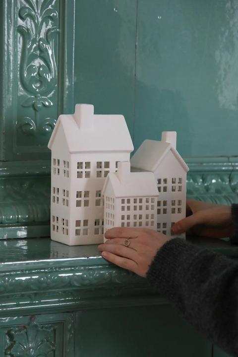 Actual product image Markslöjd ETON Keramik-Häuser 3er Set