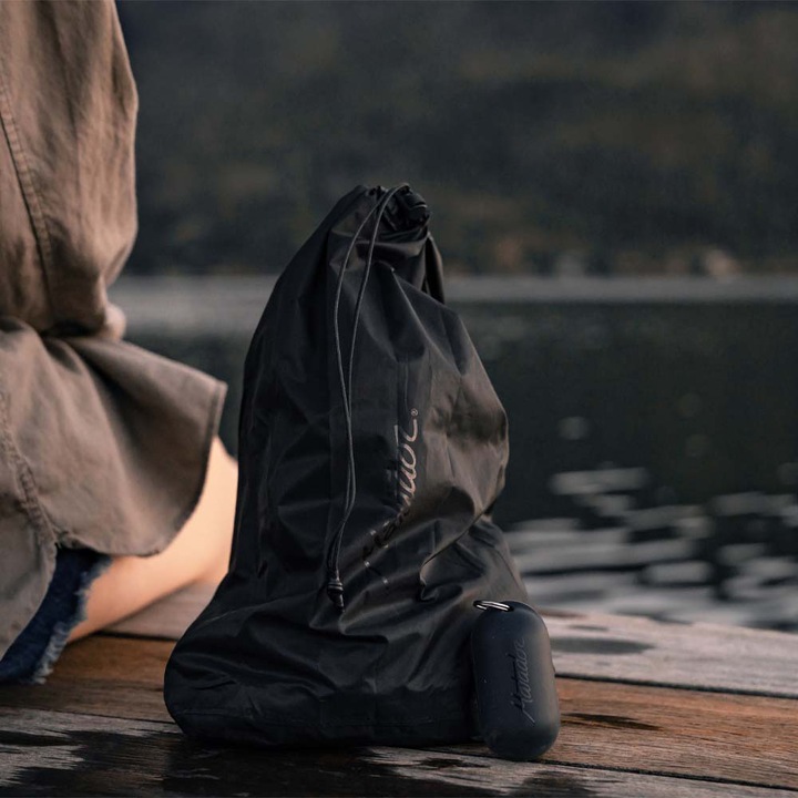 Actual product image Matador Droplet waterproof keychain folding bag