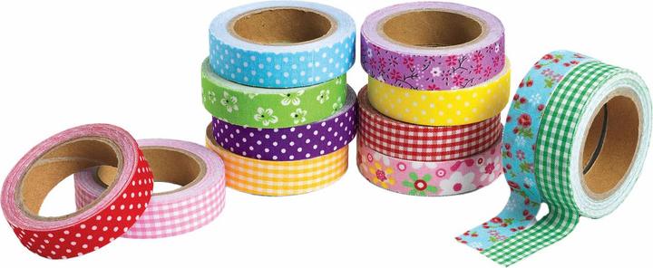 Colorations - Tape-Stoffe und Muster, 12er-Set