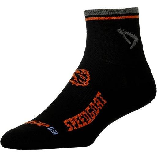 Drymax, Unisex, Sportsocken, Lite Trail Running 1/4 Crew (35 - 37.5), Schwarz