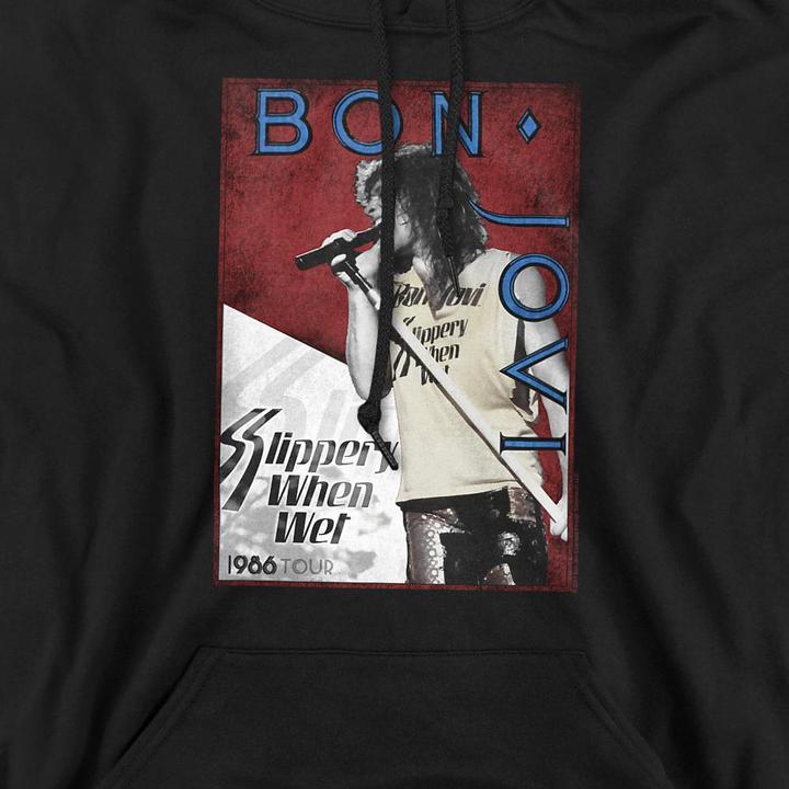 Produktbild Bon Jovi 86 Tour Kapuzenpullover (M)