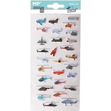 Main paper, Sticker, 3D-Aufkleber für Flugzeuge und Hubschrauber