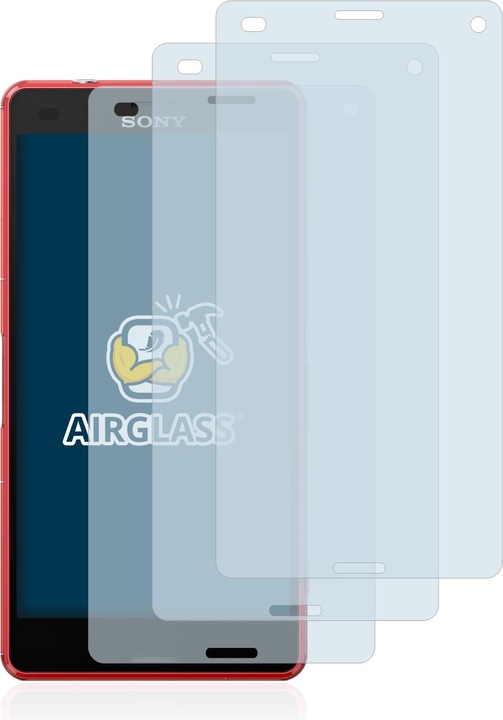 Produktbild BROTECT AirGlass Panzerglasfolie (3 Stück, Sony Xperia Z3 Compact)