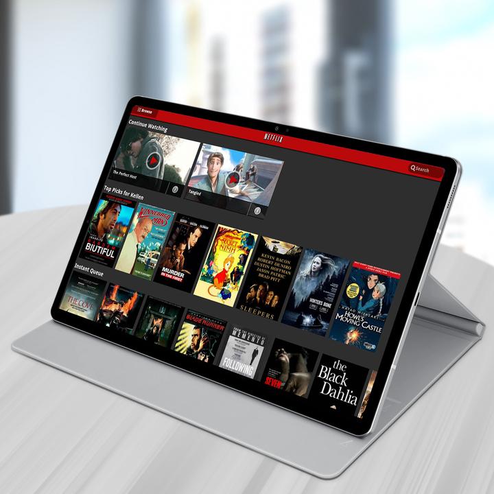 Productafbeelding Samsung Tab S7 Boekhoesje Lichtgrijs (Galaxy Tab S7 11.0 (2020), Galaxy Tab S8)