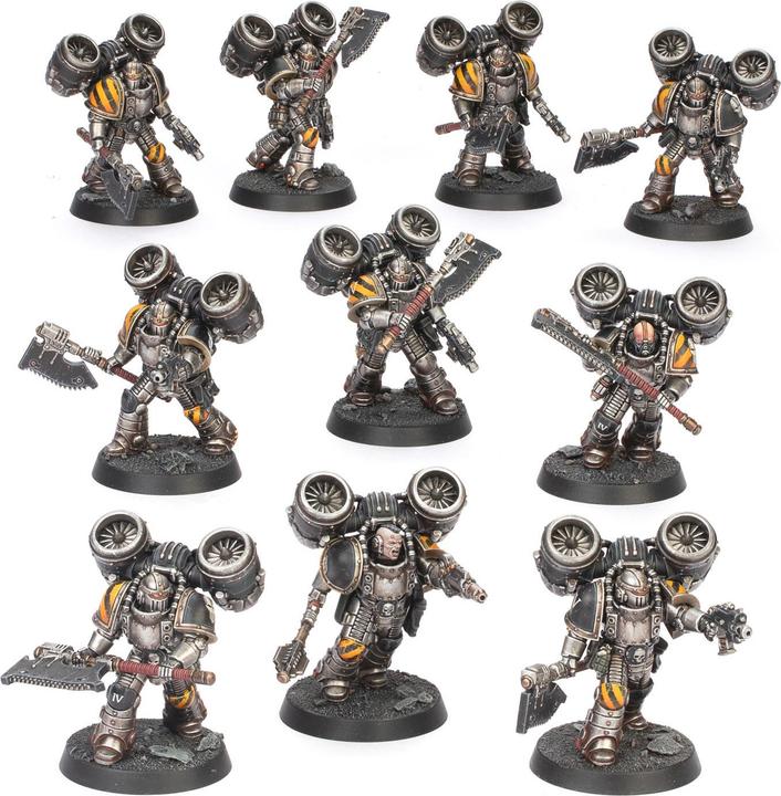 Produktbild Games Workshop Warhammer 30k - Legiones Astartes : MKII Assault Squad (Kunststoff)