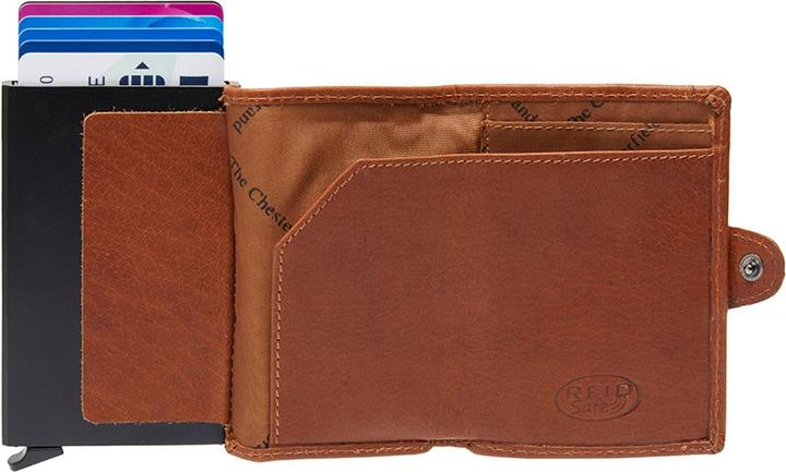 Image du produit The Chesterfield Brand Albury Porte-cartes de crédit Protection RFID Cuir 7 cm