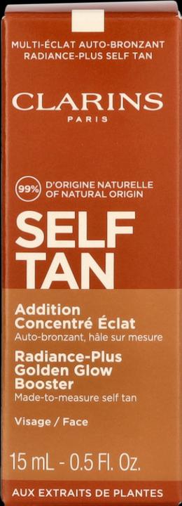 Actual product image Clarins Golden Glow Booster (Self tanning gel, 15 ml)