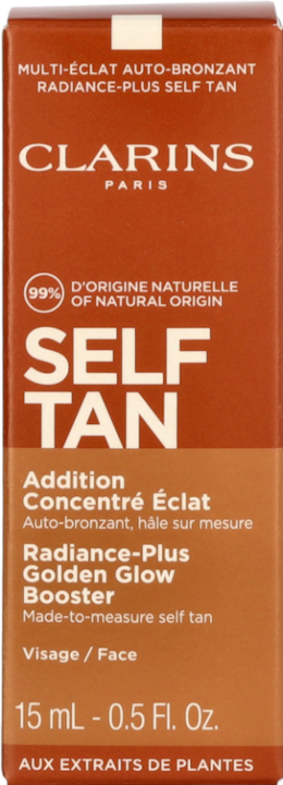 Actual product image Clarins Golden Glow Booster (Self tanning serum, 15 ml)