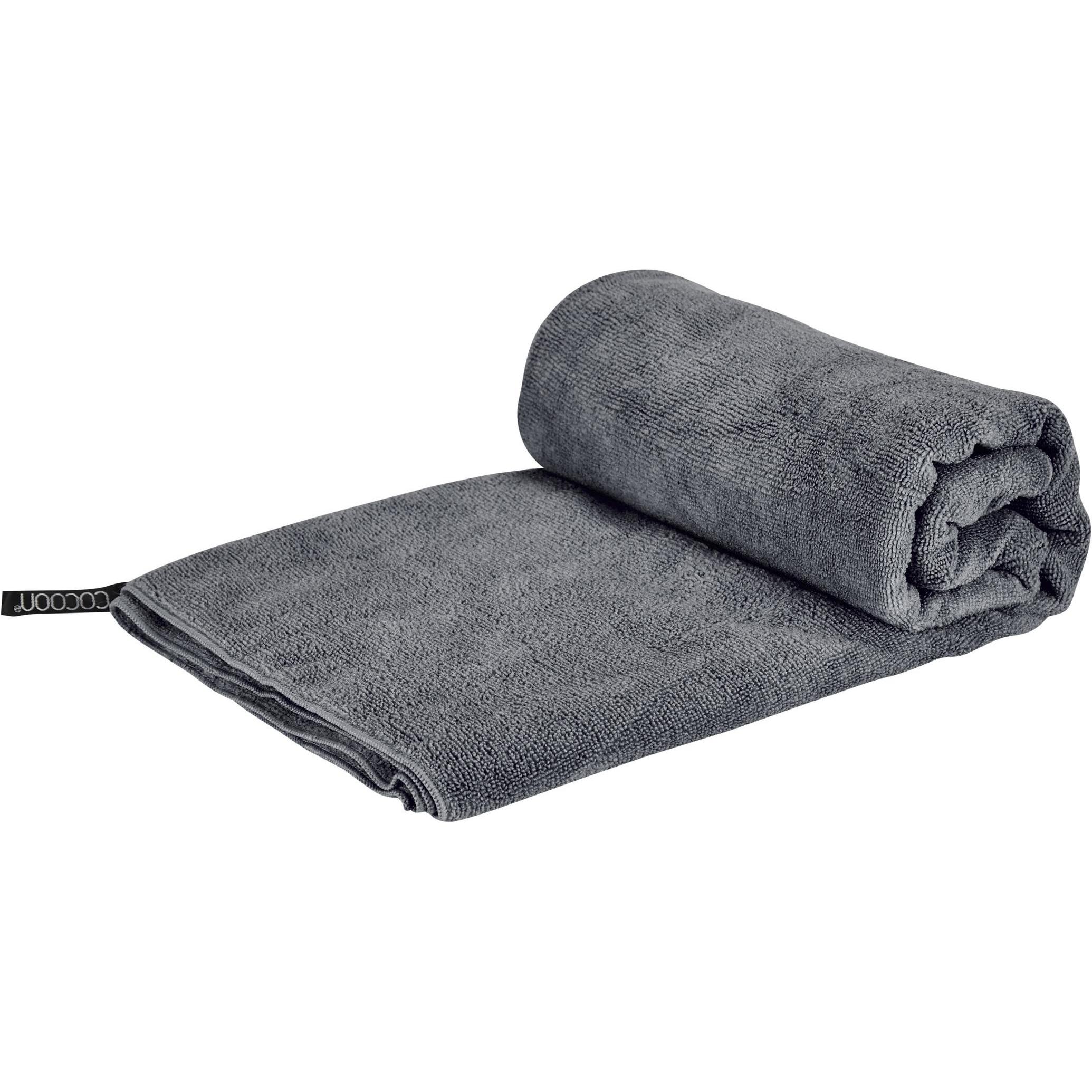 Cocoon, Reisehandtuch, Terry Towel Light, Grau, (60 x 120 cm)