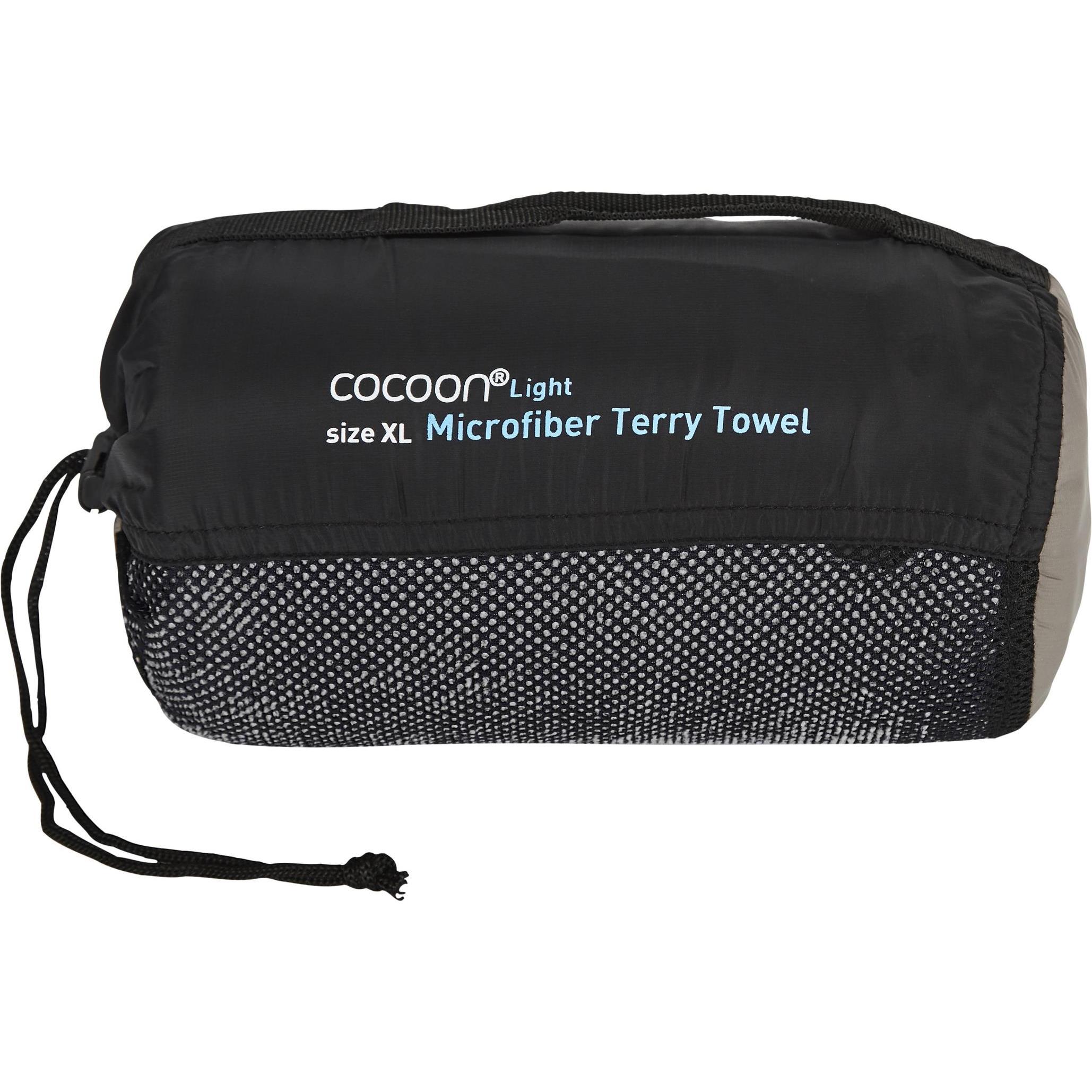 Thumbnail - Cocoon, Reisehandtuch, Terry Towel Light, Grau, (60 x 120 cm)