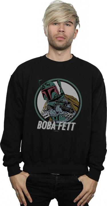 Produktbild Star Wars Boba Fett Retro Circle Sweatshirt (3XL)