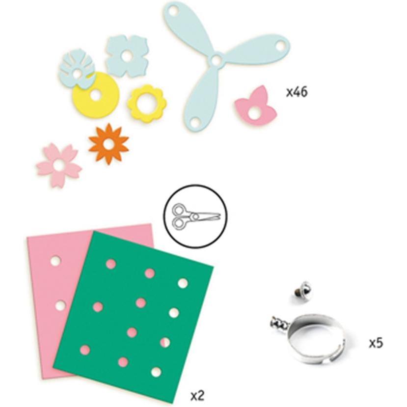 Thumbnail - Djeco Artistic plastic Ringkollektion