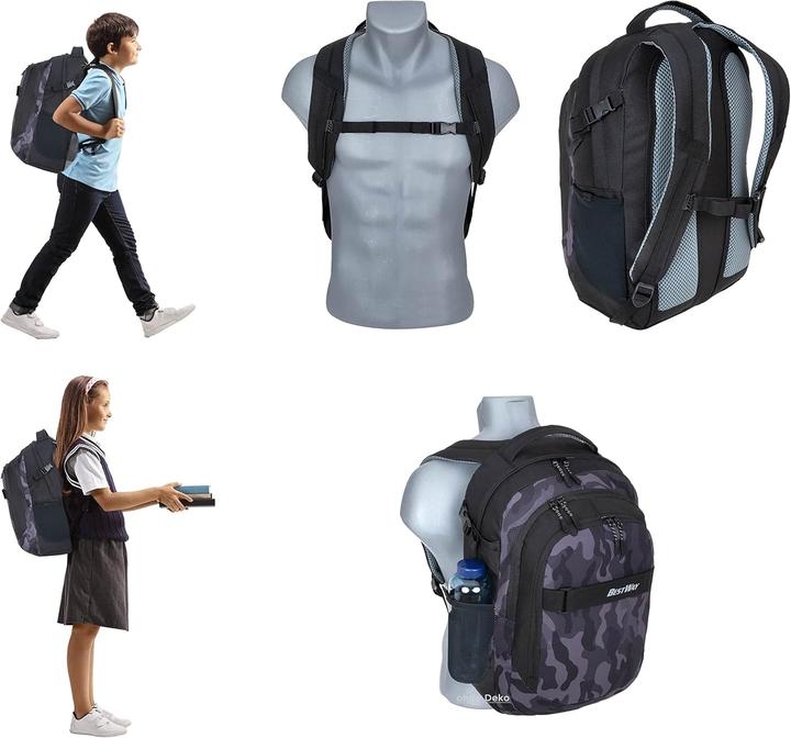 Produktbild Bestway Schulrucksack-Set mit Trinkflasche (26 l)