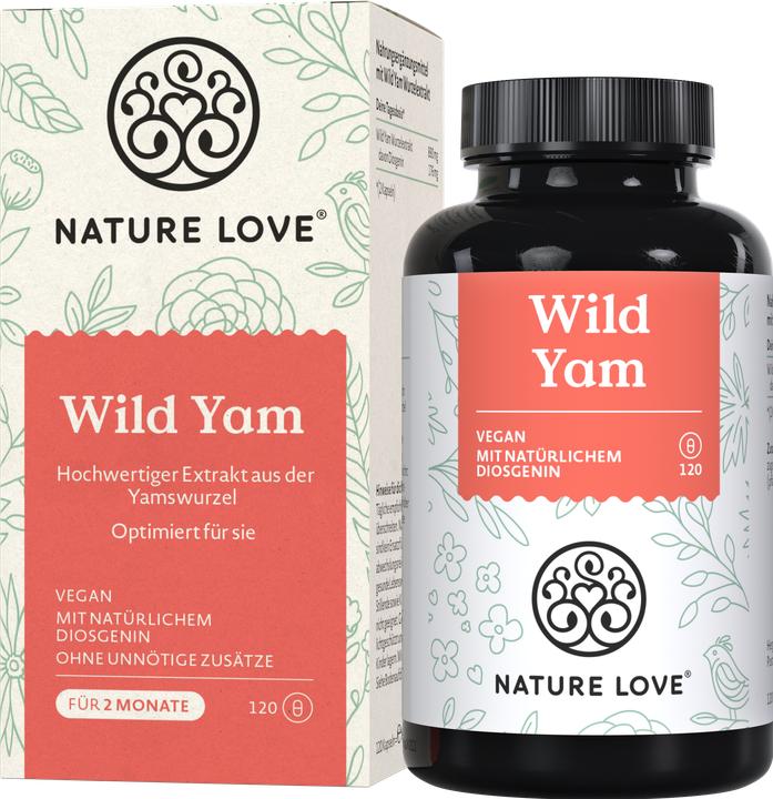 Image du produit Nature Love Igname sauvage (120 pièce(s), Capsules, 64 g)