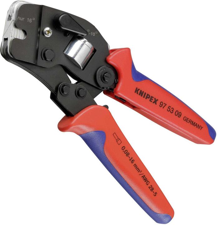 Produktbild Knipex Selbsteinstellende Crimpzange für Aderendhülsen (190 mm)