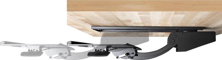 Actual product image StarTech com Under Desk Keyboard Tray - Full Motion & Height Adjustable Keyboard and Mouse Tray